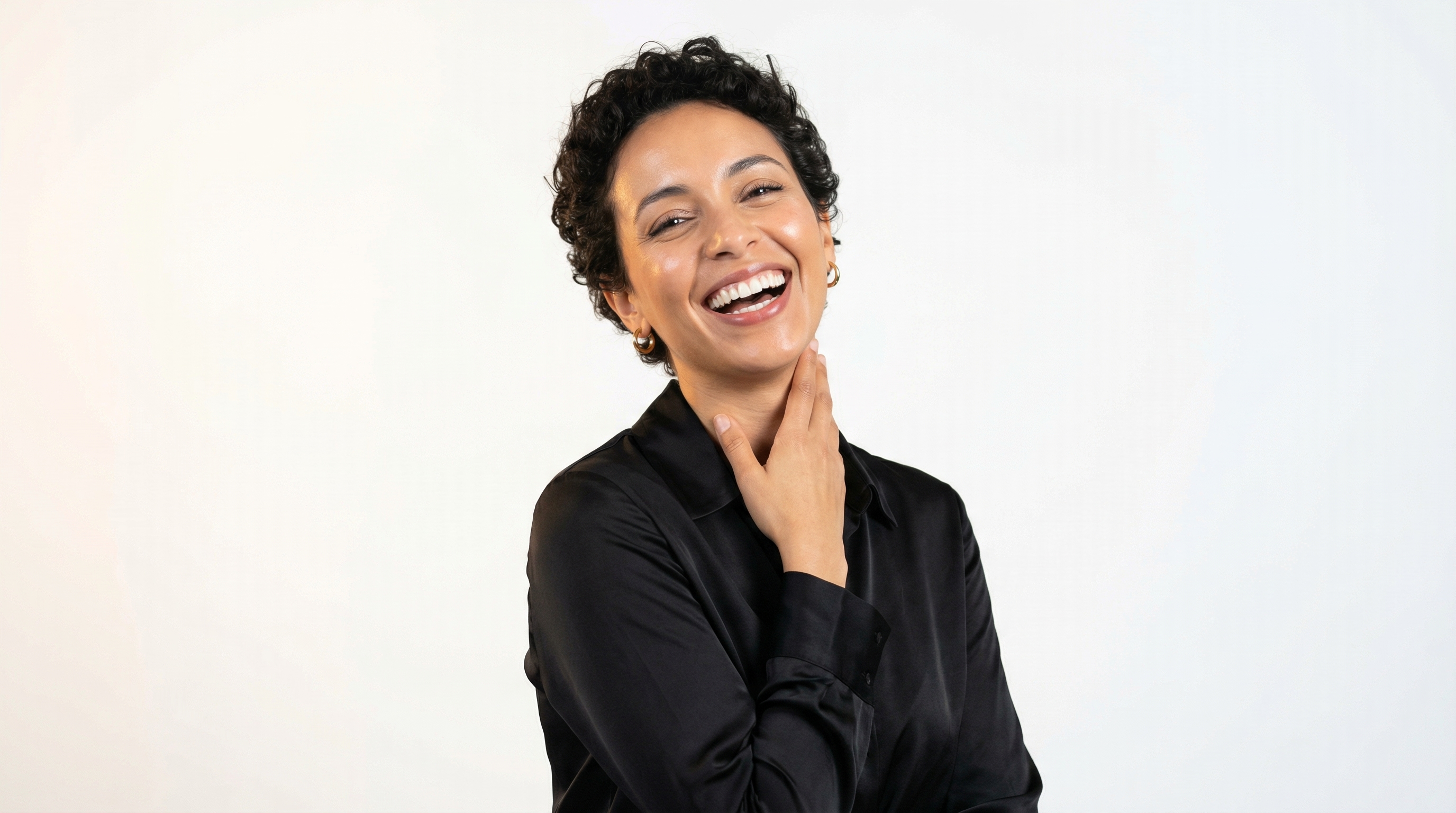 Patiente souriante au Cabinet Dentaire Imane El Maataoui route ourika, Marrakech